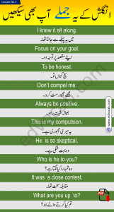 Download Basic English Sentences In Urdu