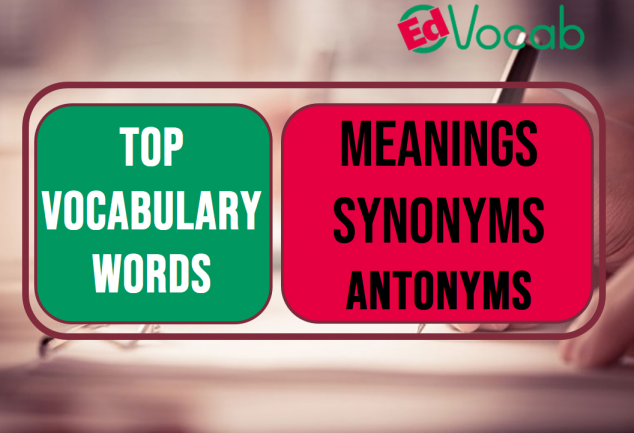 EDVocab – Plethora of Daily English Vocabulary