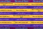 The Use Of There In A Sentence | The Use Of There In English Grammar
