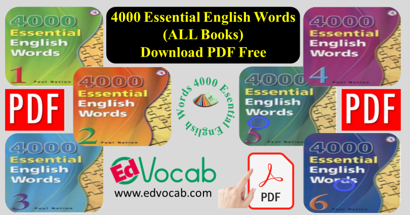 4000 Essential English Words (all books) | Download free pdf